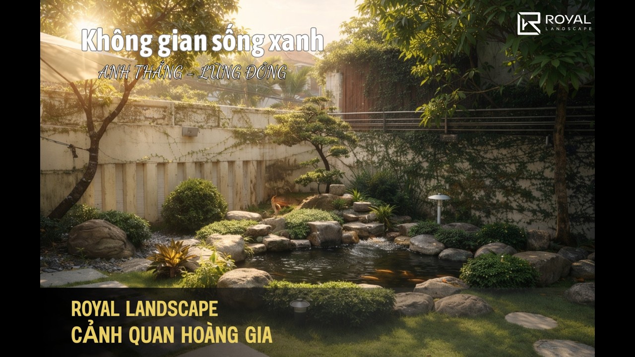 Embedded thumbnail for Thiết kế và thi công biệt thự sân vườn