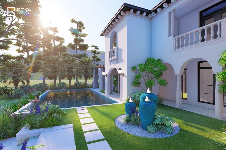 đá lát sân vườn