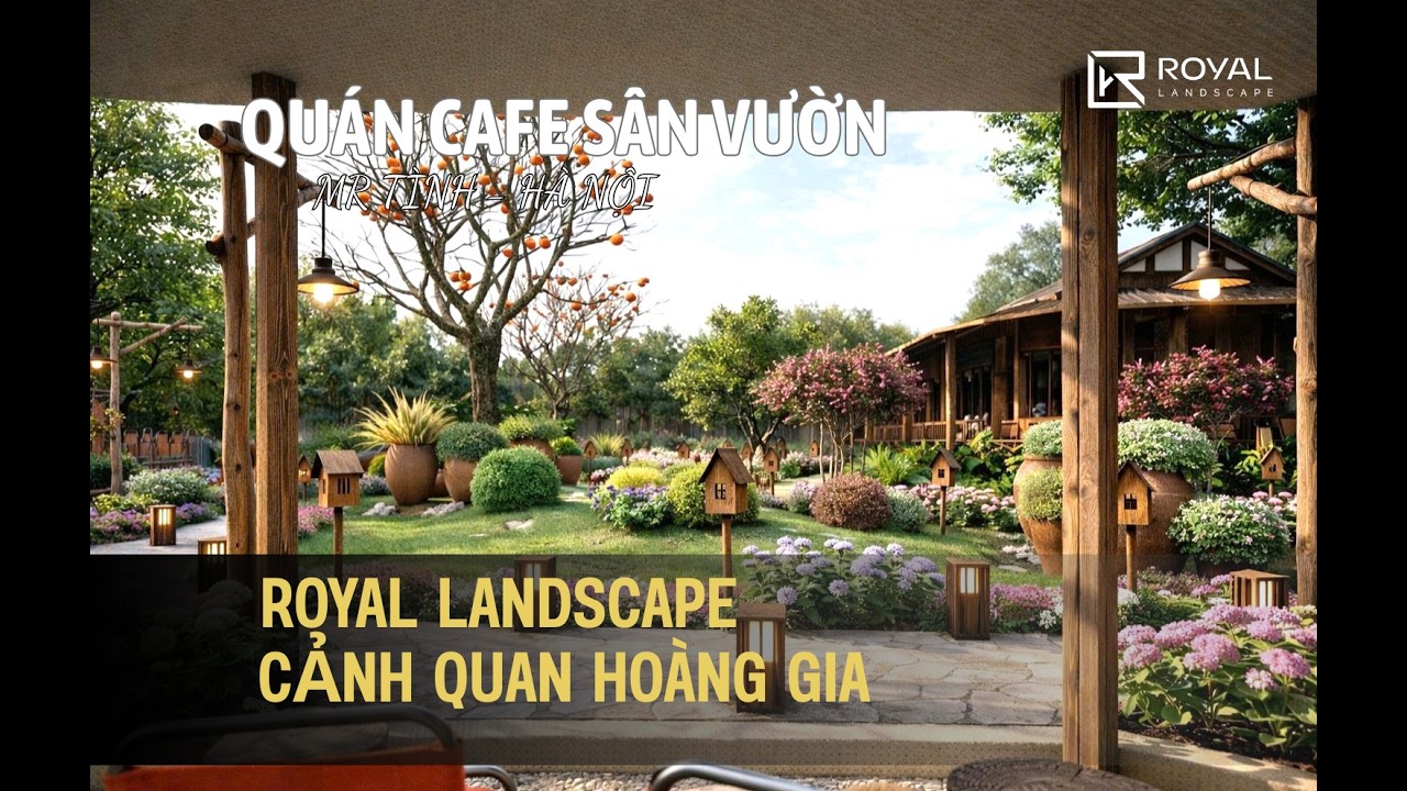 Embedded thumbnail for Thiết kế và thi công cảnh quan quán Cafe 