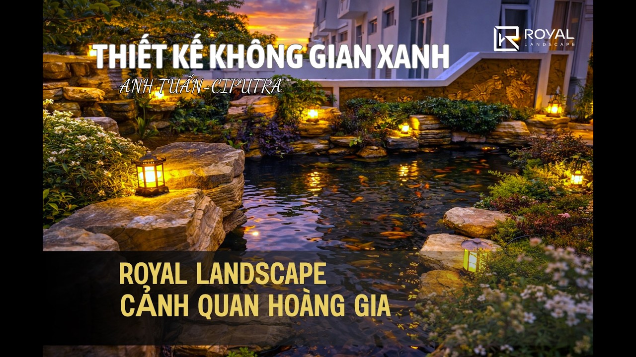 Embedded thumbnail for Thiết kế và thi công cảnh quan sân vườn Mr Tuấn Anh