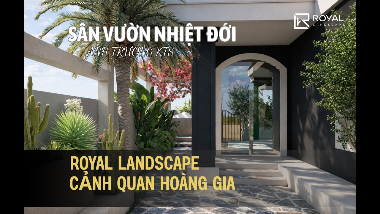 Embedded thumbnail for Thiết kế và thi công cảnh quan sân vườn KTS Trường